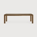 Walnut Slice extendable dining table