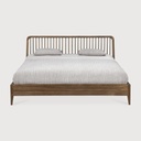 Spindle bed - reclaimed teak