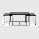 Set de tables basses Trinity charcoal