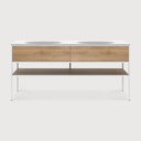 White Sense badkamerkast (2 lades) - set