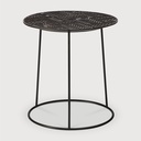 Table d'appoint Tabwa en teck noir