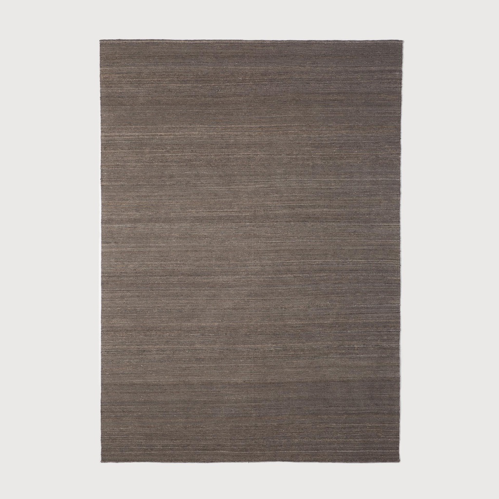 Nomad kilim rug - Grey 200x300cm