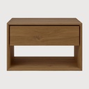 Teak Nordic bedside table