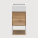 Oak Junior bathroom cabinet - 1 opening door