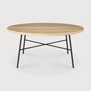 Disc coffee table