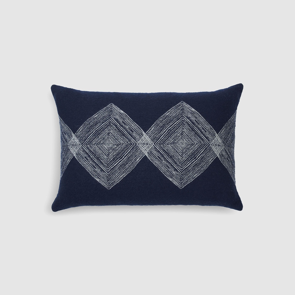 Linear Diamonds cushion