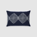 Linear Diamonds cushion