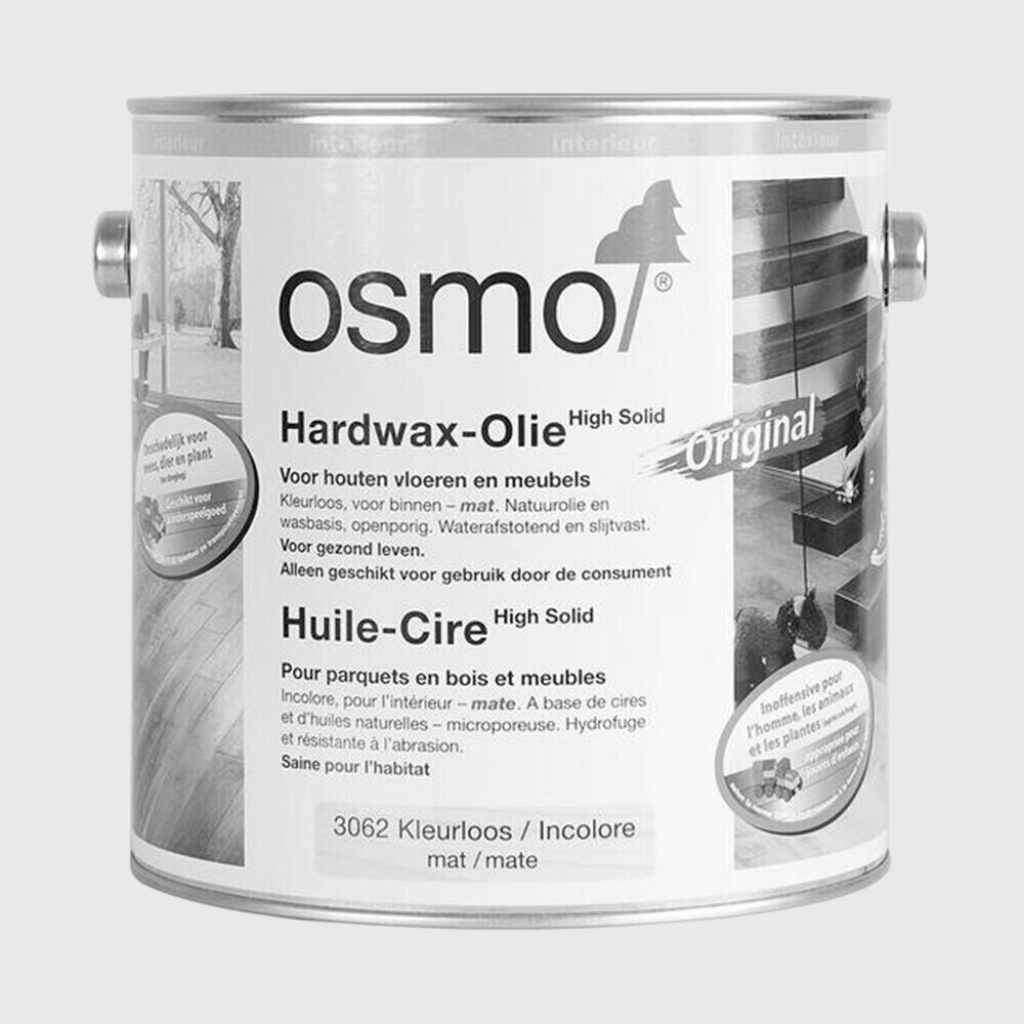 Osmo hardwax oil for oak - natural mat