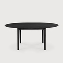 Bok round extendable dining table