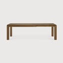 Walnut Slice extendable dining table