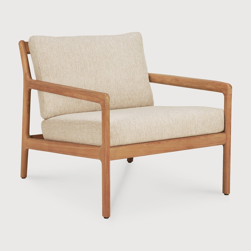 Jack outdoor lounge chair with cushion