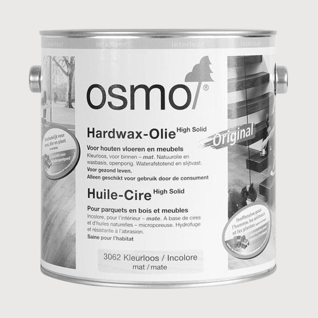 Osmo hardwaxolie voor eikenhout