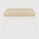 Jack outdoor footstool cushion