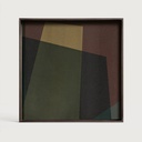 Plateau en verre Angle