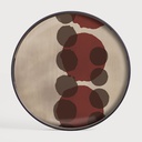 Layered Dots glass tray TEMPLATE