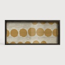 Plateau en verre Dots