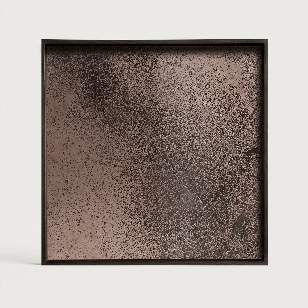 Aged mirror tray TEMPLATE