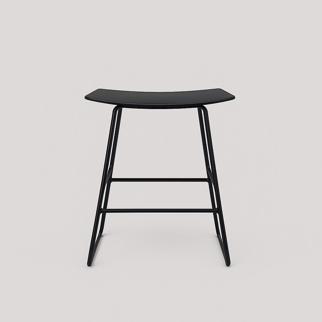 Osso counter stool - metal legs