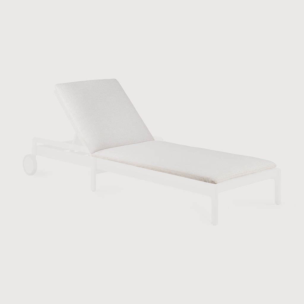 Coussin fin pour chaise longue de jardin ajustable Jack