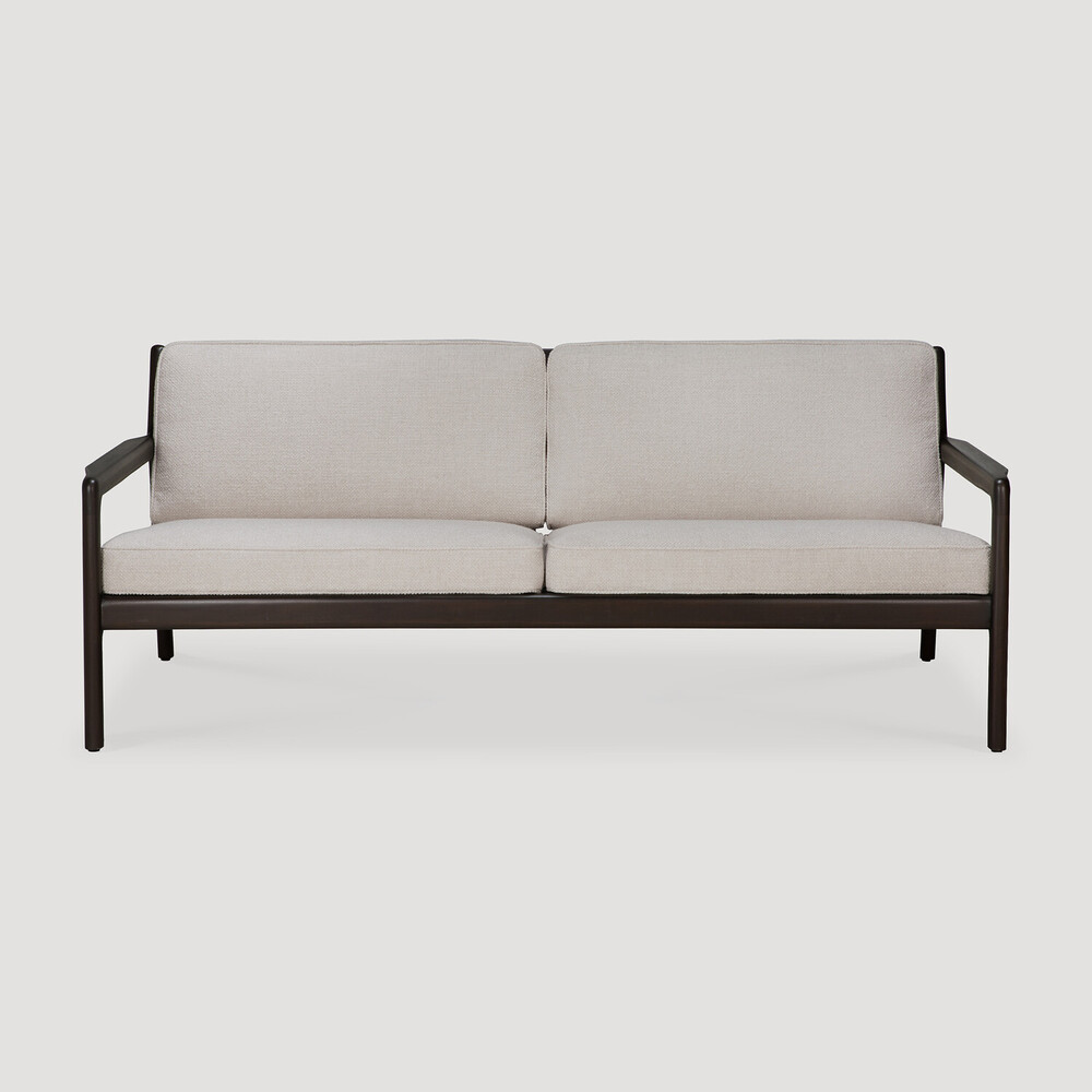 Jack sofa with ivory cushions