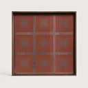 Squares glass tray