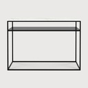 Stone console - carrara
