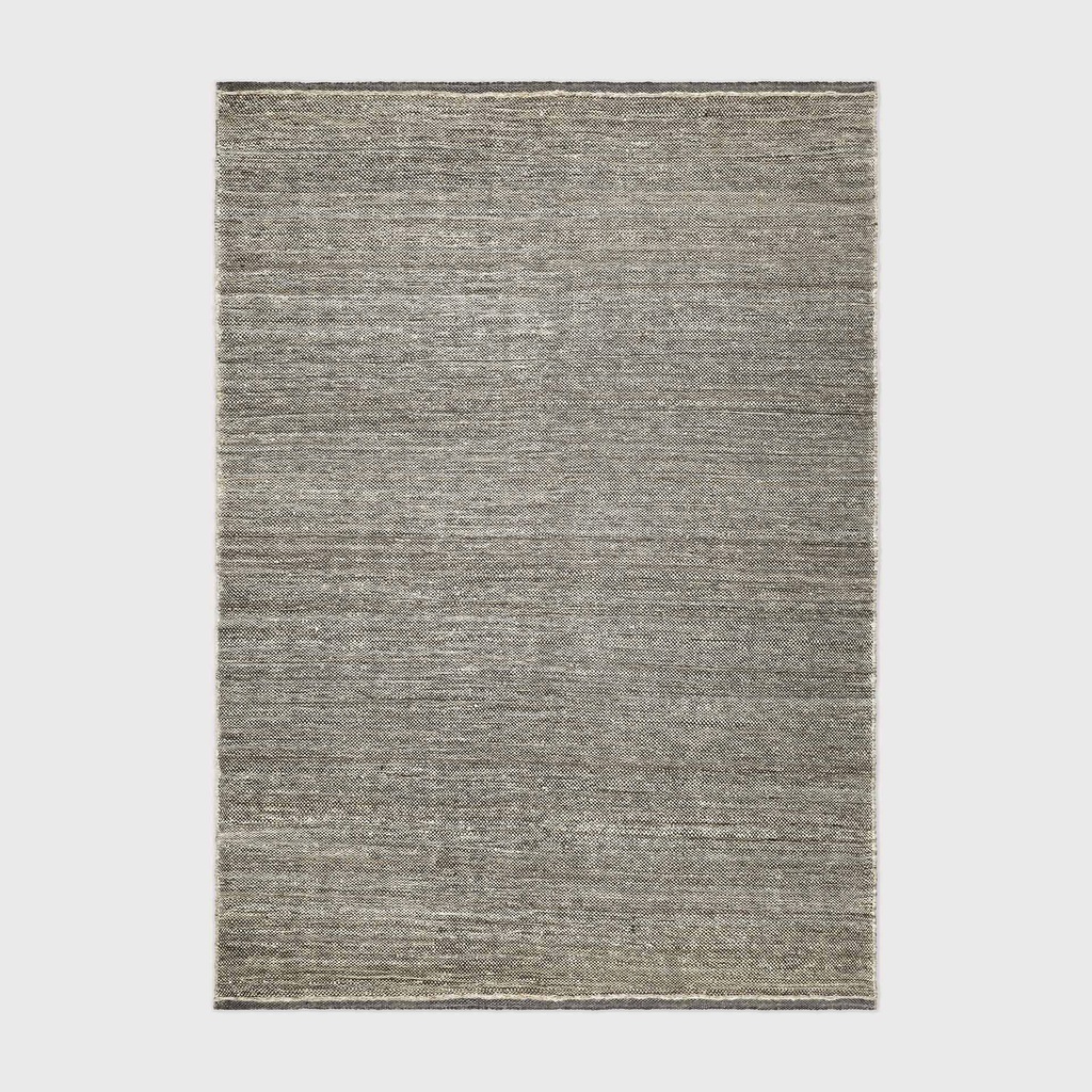 Checked kilim rug (200×300cm)