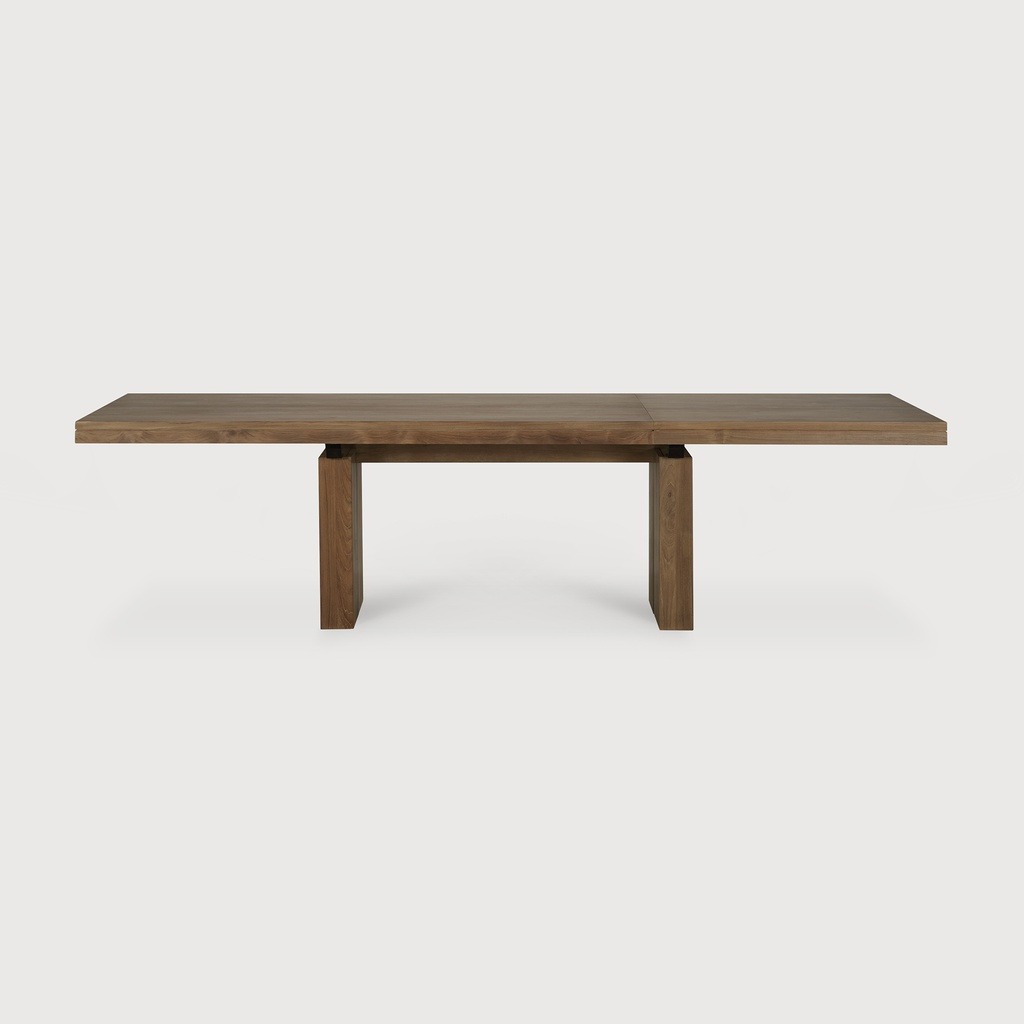 Double extendable dining table TEMPLATE