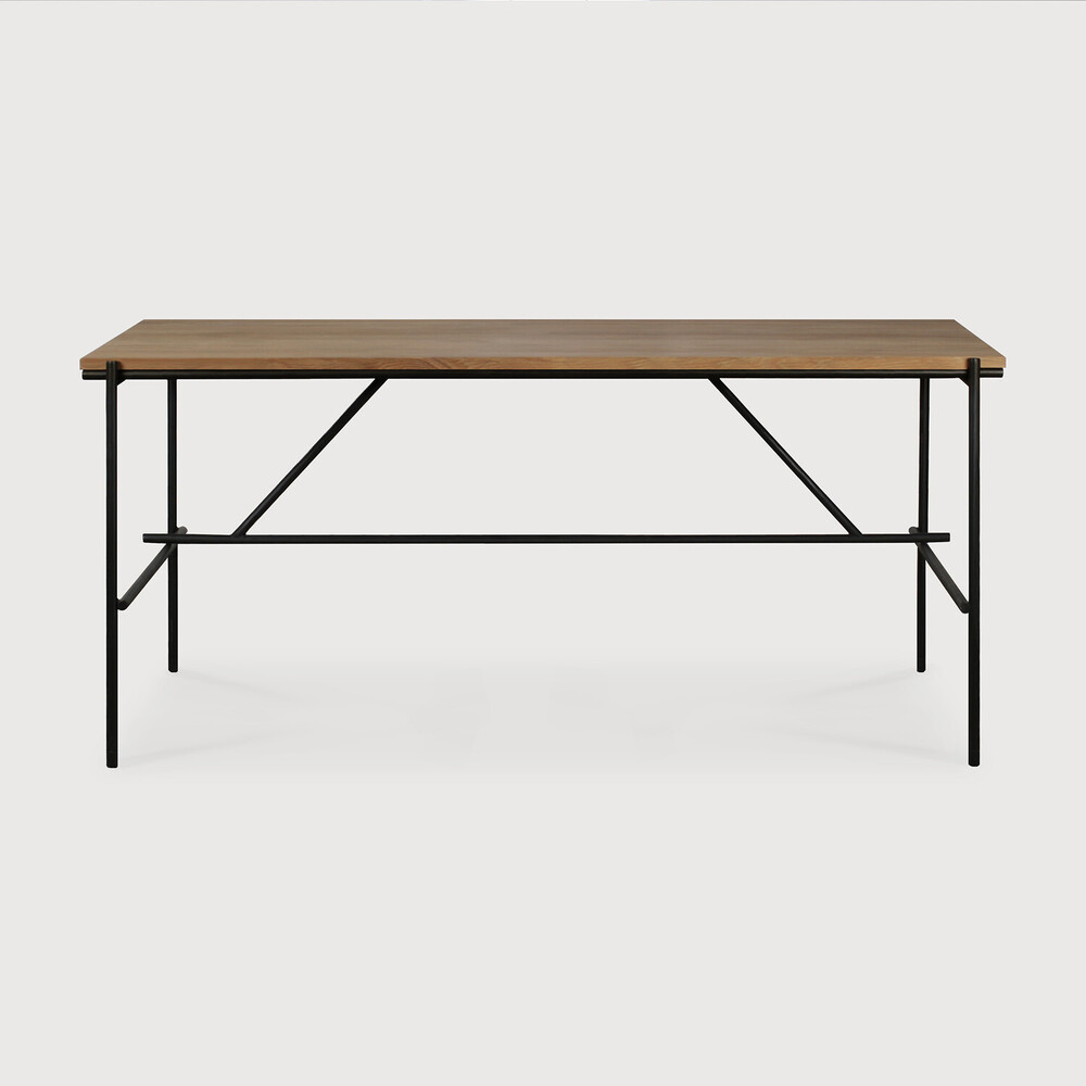 Teak Oscar desk - 160cm TEMPLATE