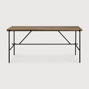 Teak Oscar desk - 160cm