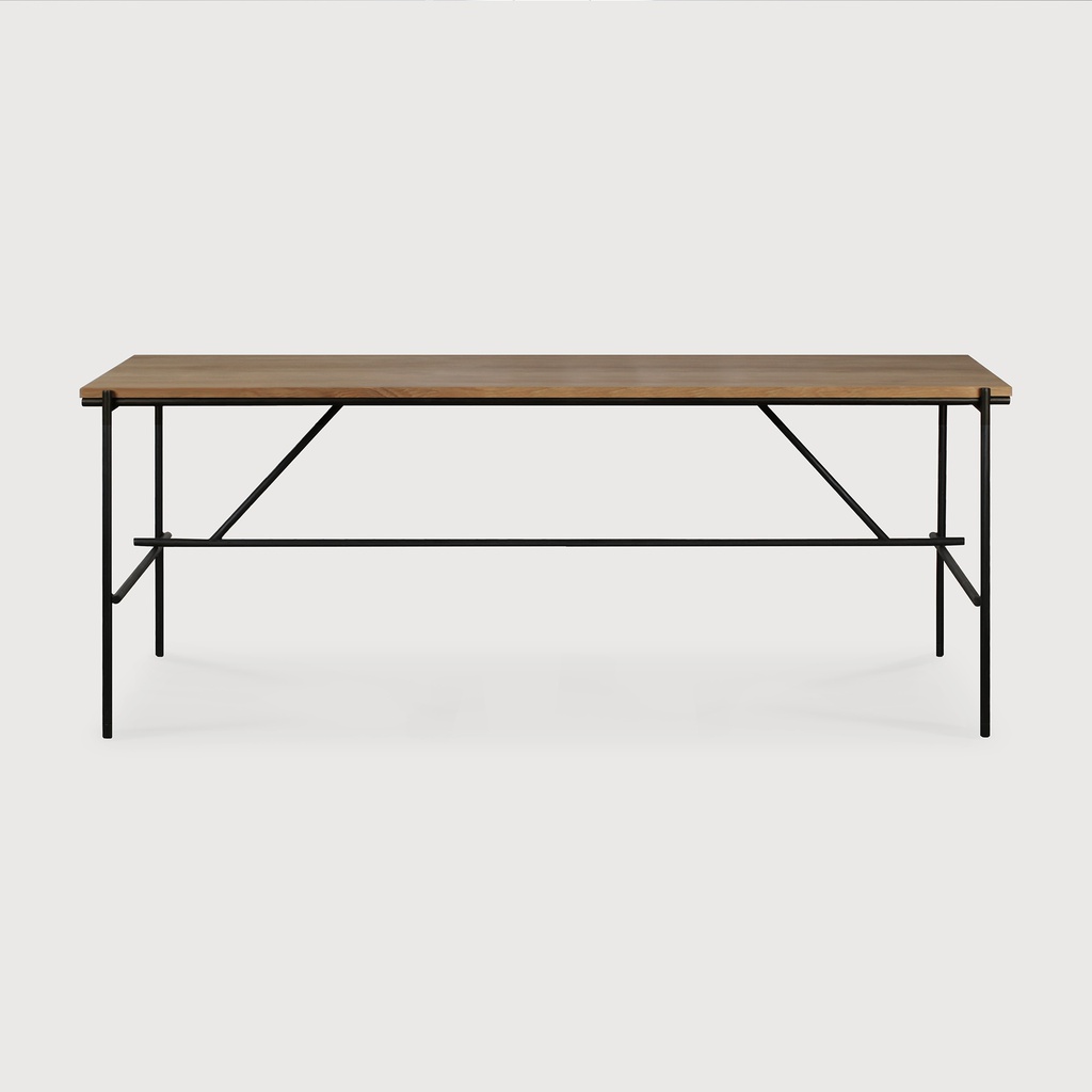 Teak Oscar desk - 200cm TEMPLATE