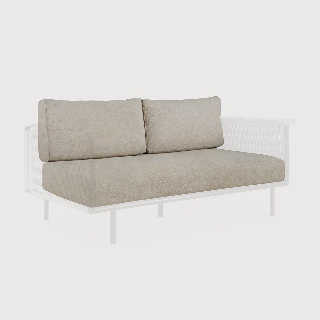 Corbey outdoor lounge sofa cushion set - 2 seater TEMPLATE