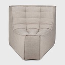 N701 modular sofa - 45° round corner - TEMPLATE