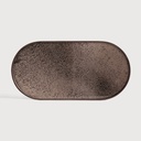 Plateau en miroir Aged