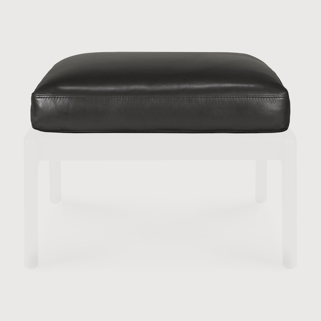 Jack voetbank kussen (Carbone Leather)