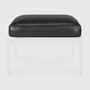Jack footstool cushion (Carbone Leather) TEMPLATE