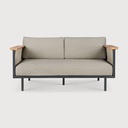 Corbey outdoor sofa (Oyster cushion) - 2-seater TEMPLATE