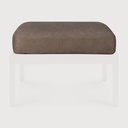 Jack footstool cushion (Terra nubuck Leather)