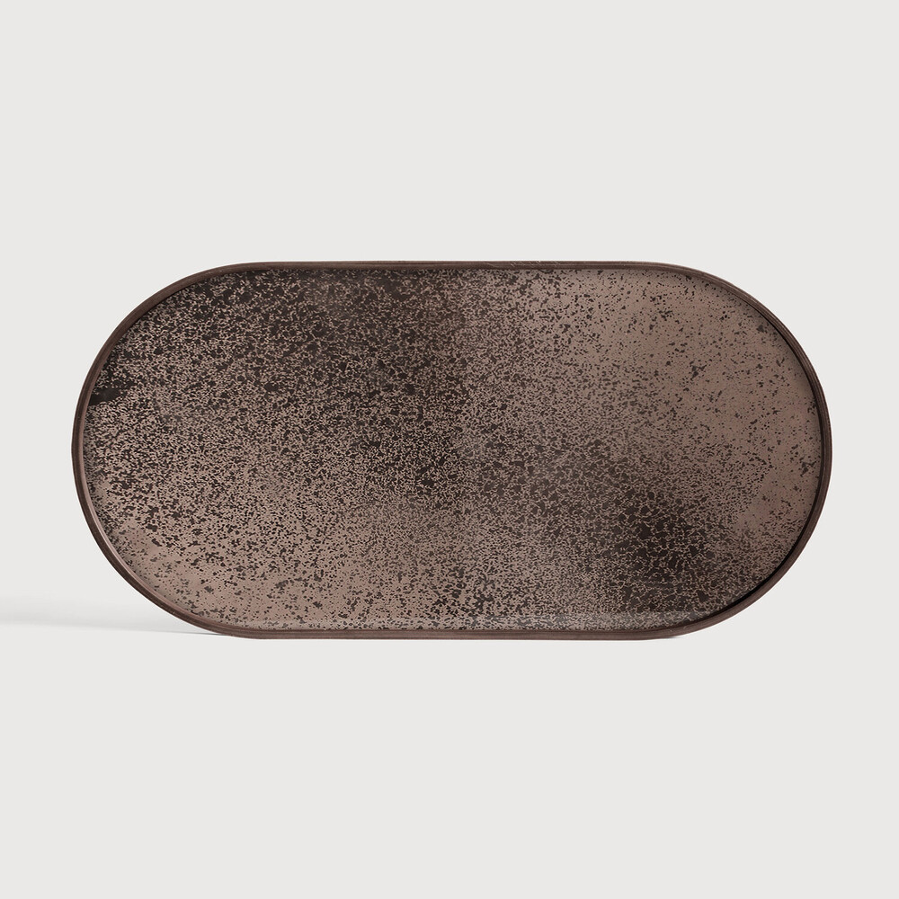 Bronze mirror tray