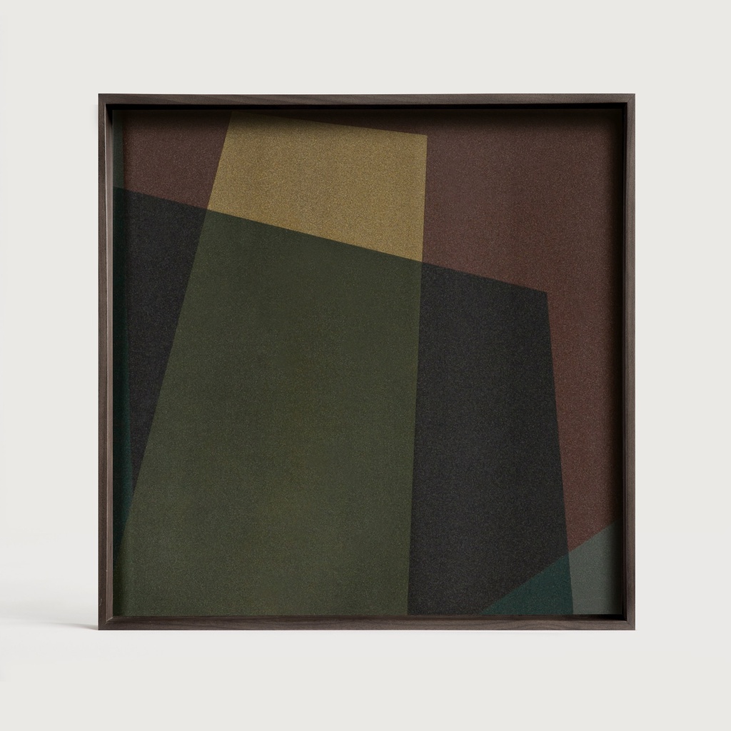 Plateau en verre Angle