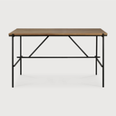 Teak Oscar desk - 140cm TEMPLATE