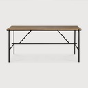 Bureau Oscar en teck - 170cm