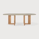 Trestle outdoor dining table - 240cm