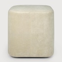 Cube pouf - sand
