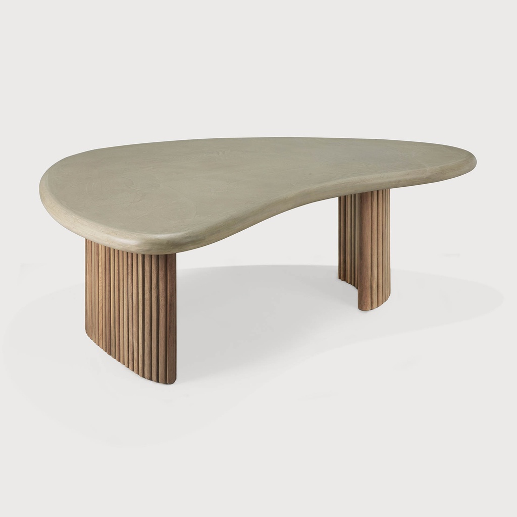 Boomerang outdoor coffee table TEMPLATE