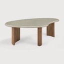 Boomerang buiten salontafel