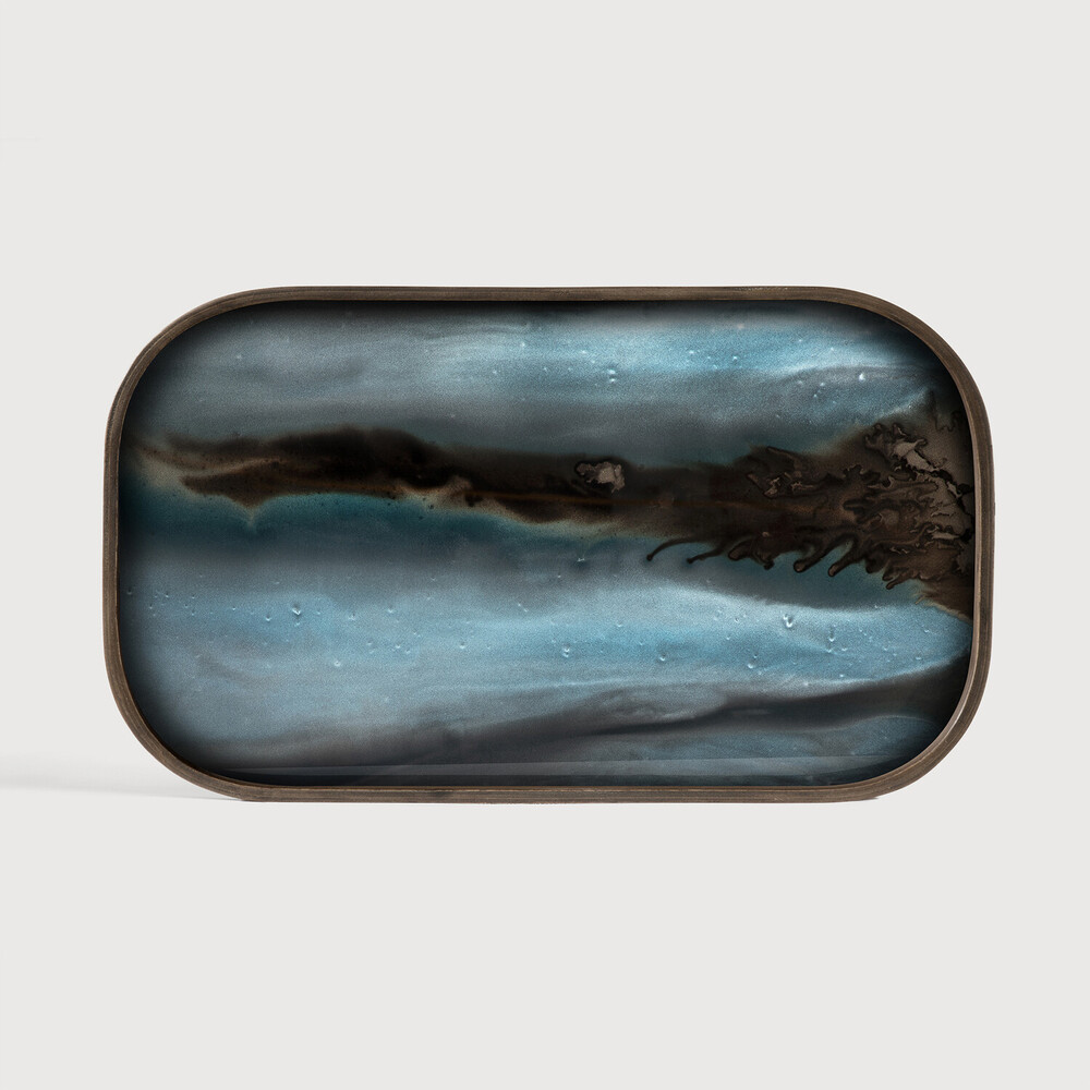 Plateau en verre Organic