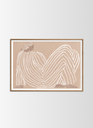 Me Poster incl. oak frame (50x70cm)