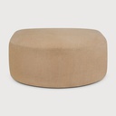Bulky semi-circle footstool