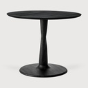 Torsion dining table - low - 90cm